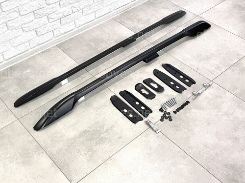 Рейлинги на крышу Toyota Land Cruiser Prado 150 2009-2023 качество оригинала (алюминий 2шт.) ЦВЕТ ЧЕРНЫЙ Рейлинги на крышу Toyota Land Cruiser Prado 150 2009-2023 качество оригинала (алюминий 2шт.) ЦВЕТ ЧЕРНЫЙ