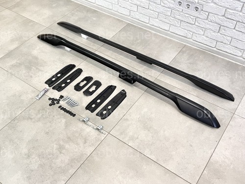 Рейлинги на крышу Toyota Land Cruiser Prado 150 2009-2023 качество оригинала (алюминий 2шт.) ЦВЕТ ЧЕРНЫЙ Рейлинги на крышу Toyota Land Cruiser Prado 150 2009-2023 качество оригинала (алюминий 2шт.) ЦВЕТ ЧЕРНЫЙ