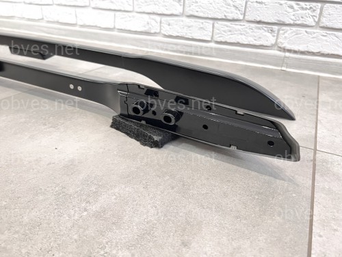Рейлинги на крышу Toyota Land Cruiser Prado 150 2009-2023 качество оригинала (алюминий 2шт.) ЦВЕТ ЧЕРНЫЙ Рейлинги на крышу Toyota Land Cruiser Prado 150 2009-2023 качество оригинала (алюминий 2шт.) ЦВЕТ ЧЕРНЫЙ