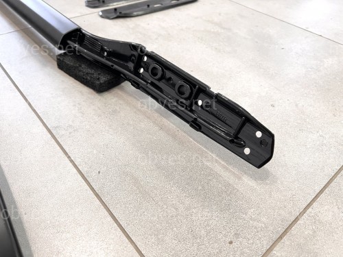 Рейлинги на крышу Toyota Land Cruiser Prado 150 2009-2023 качество оригинала (алюминий 2шт.) ЦВЕТ ЧЕРНЫЙ Рейлинги на крышу Toyota Land Cruiser Prado 150 2009-2023 качество оригинала (алюминий 2шт.) ЦВЕТ ЧЕРНЫЙ