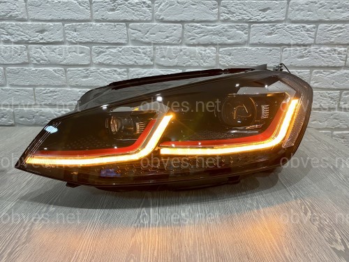 FULL LED фары Volkswagen Golf 7 2012-2016 в стиле GTI рестайлинг 7.5