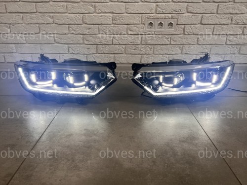 Фары FULL LED Volkswagen Passat B8 ЕВРОПА 2015-2019