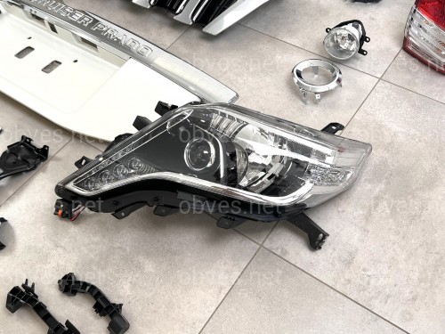 Обвес комплект рестайлинга Toyota Land Cruiser Prado 150 в 2013-2017