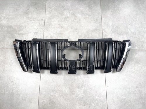 Решетка радиатора штатная Toyota Land Cruiser Prado 150 2013-2017 цвет черный Решетка радиатора штатная Toyota Land Cruiser Prado 150 2013-2017 цвет черный