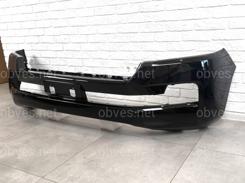 Бампер передний Toyota Land Cruiser 200 2015-2022, цвет черный 202