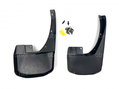 Брызговики задние Nissan Navara 2005-2014, комплект 2шт. Брызговики задние Nissan Navara 2005-2014, комплект 2шт.