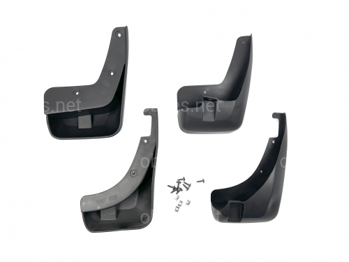 Брызговики Opel Antara 2006-2015, комплект 4шт. Брызговики Opel Antara 2006-2015, комплект 4шт.