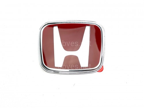 Эмблема на решетку Honda красная для Honda Civic 2016-2020