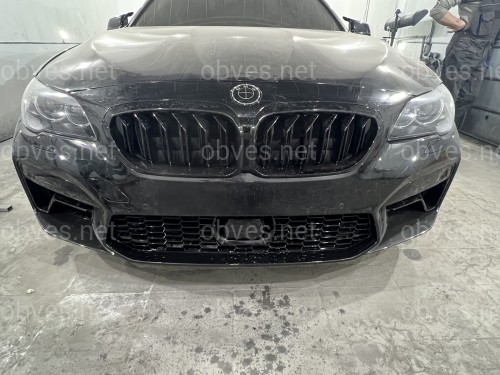 Передний бампер с ноздрями в стиле M5 F90 G30 для BMW 5 Series F10 F11 2010-2016 Передний бампер с ноздрями в стиле M5 F90 G30 для BMW 5 Series F10 F11 2010-2016