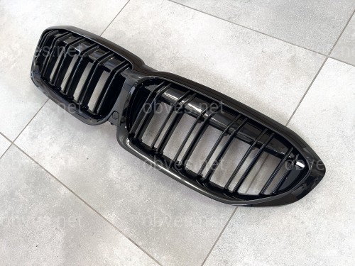 Решетка радиатора ноздри M-Look для BMW 3 Series G20 / G21 2018-2022 черный глянец Решетка радиатора ноздри M-Look для BMW 3 Series G20 / G21 2018-2022 черный глянец