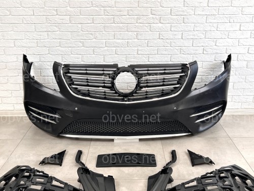 Обвес AMG  (передний / задний бампер) Mercedes V Class Vito Metris W447 2014-2023
