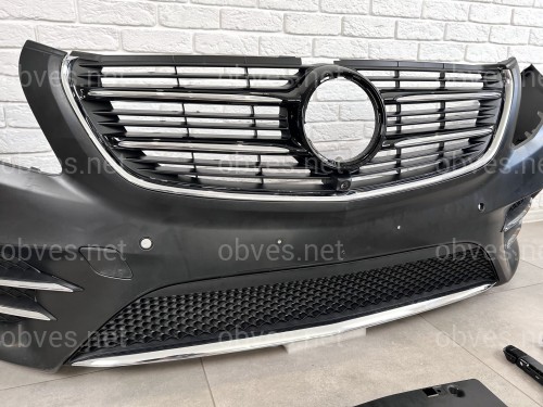 Обвес AMG  (передний / задний бампер) Mercedes V Class Vito Metris W447 2014-2023