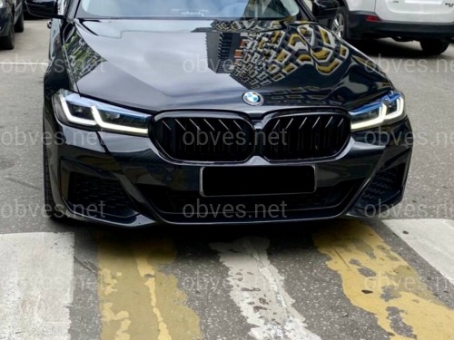 Решетка радиатора ноздри стиль M5 F90 для BMW 5 Series G30 / G31 2020+ черный глянец Решетка радиатора ноздри стиль M5 F90 для BMW 5 Series G30 / G31 2020+ черный глянец