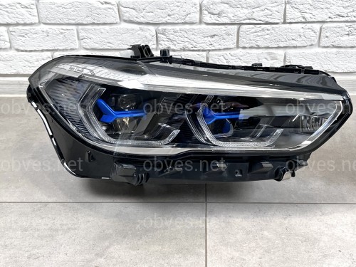 Фары Laser BMW X5 G05 F95 / X6 G06 F96 до рестайлинга 2018-2022 2шт. комплектные с блоками