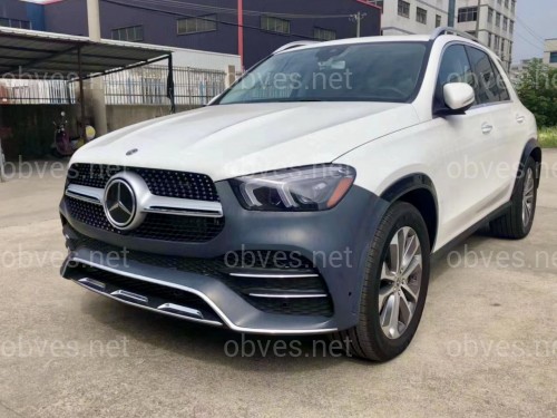 Обвес AMG Line Mercedes GLE V167 2019-2022  (решетка, передний / задний бампера)