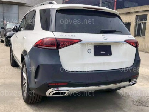 Обвес AMG Line Mercedes GLE V167 2019-2022  (решетка, передний / задний бампера)