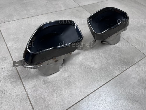 Насадки на выхлопные трубы M Perfomance BMW G20 G21 G22 G23 G26 G42 черные