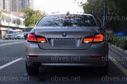 Задние фонари стиль рестайлинг G30 2020+ для BMW 5 series F10 2010-2016, комплект 4шт. Задние фонари стиль рестайлинг G30 2020+ для BMW 5 series F10 2010-2016, комплект 4шт.