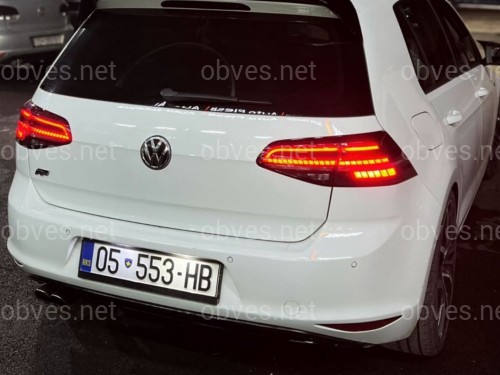 Задние LED фонари стопы Volkswagen Golf 7 хетчбек 2012-2016