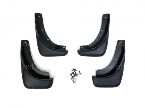 Брызговики Volvo S40 2009-2012 рестайлинг, комплект 4 шт. Брызговики Volvo S40 2009-2012 рестайлинг, комплект 4 шт.