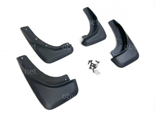 Брызговики Volvo S40 2009-2012 рестайлинг, комплект 4 шт. Брызговики Volvo S40 2009-2012 рестайлинг, комплект 4 шт.