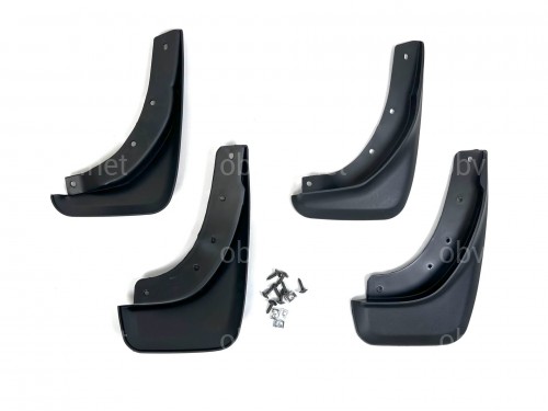 Брызговики Volvo S40 2009-2012 рестайлинг, комплект 4 шт. Брызговики Volvo S40 2009-2012 рестайлинг, комплект 4 шт.
