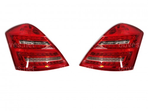Задние фонари рестайлинг для Mercedes-Benz S-class W221 2005-2013 2шт.