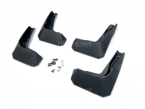 Брызговики Toyota bZ4X 2022+, комплект 4 шт. Брызговики Toyota bZ4X 2022+, комплект 4 шт.