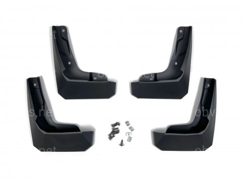 Брызговики Toyota bZ4X 2022+, комплект 4 шт. Брызговики Toyota bZ4X 2022+, комплект 4 шт.