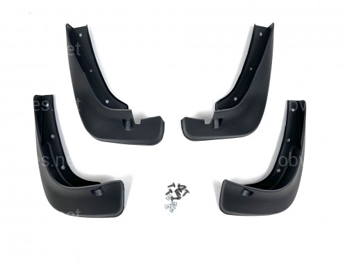 Брызговики Toyota Highlander 2004-2008, комплект 4 шт. Брызговики Toyota Highlander 2004-2008, комплект 4 шт.