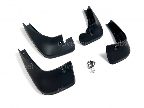 Брызговики Toyota Highlander 2004-2008, комплект 4 шт. Брызговики Toyota Highlander 2004-2008, комплект 4 шт.
