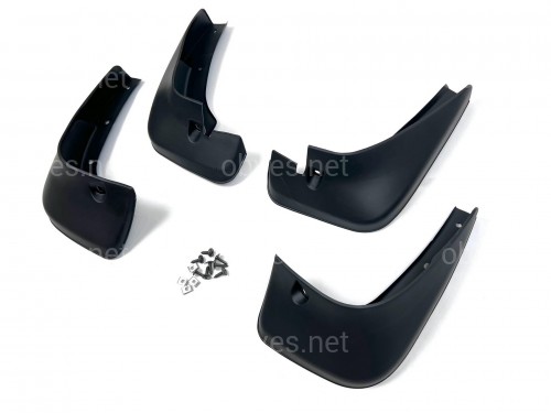 Брызговики Toyota Highlander 2004-2008, комплект 4 шт. Брызговики Toyota Highlander 2004-2008, комплект 4 шт.