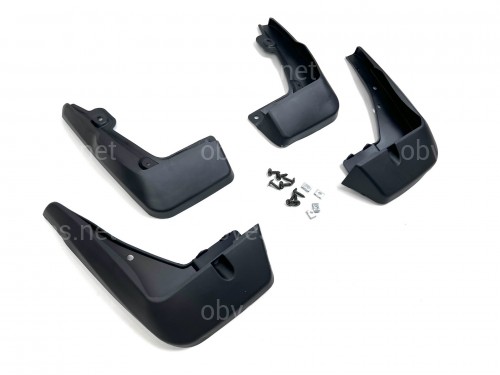 Брызговики Acura CDX 2020-2022, комплект 4шт. Брызговики Acura CDX 2020-2022, комплект 4шт.