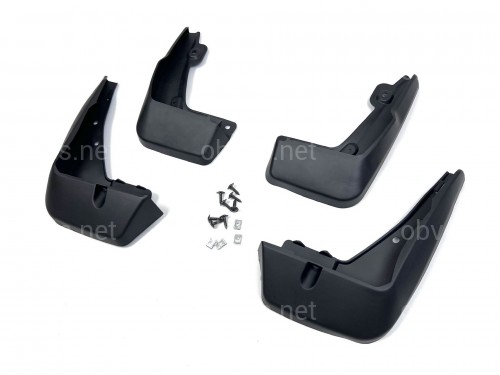 Брызговики Acura CDX 2020-2022, комплект 4шт. Брызговики Acura CDX 2020-2022, комплект 4шт.