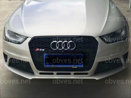 Бампер передний в сборе стиль RS4 для Audi A4 B8 2012-2015 Бампер передний в сборе стиль RS4 для Audi A4 B8 2012-2015