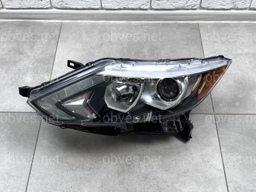 Левая фара галоген Nissan Rogue Sport 2015-2019 Левая фара галоген Nissan Rogue Sport 2015-2019