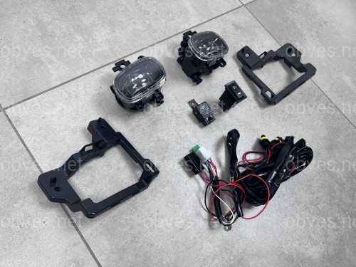 Противотуманные фары Nissan X-Trail T33 / Rogue 2021+ (полный установочный комплект) Противотуманные фары Nissan X-Trail T33 / Rogue 2021+ (полный установочный комплект)