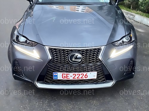 Бампер передний в сборе F-Sport Lexus IS рестайлинг 2017-2020 Бампер передний в сборе F-Sport Lexus IS рестайлинг 2017-2020