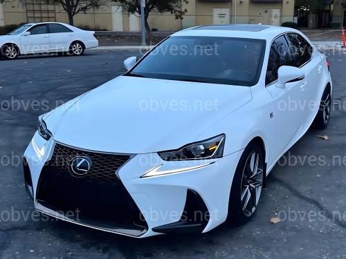 Бампер передний в сборе F-Sport Lexus IS рестайлинг 2017-2020 Бампер передний в сборе F-Sport Lexus IS рестайлинг 2017-2020