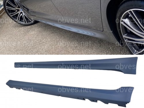 Накладки на пороги M-paket BMW 5 series G30 / G31 2017-2023 Накладки на пороги M-paket BMW 5 series G30 / G31 2017-2023