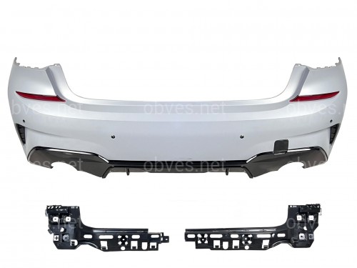 Задний бампер M paket BMW 3 series G20 2017-2022 Задний бампер M paket BMW 3 series G20 2017-2022