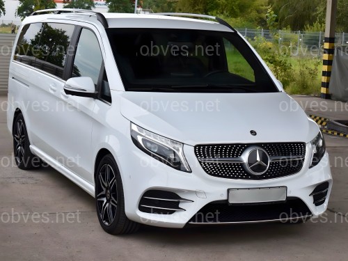 Обвес AMG Diamond (передний / задний бампер) Mercedes V Class Vito Metris W447 2014-2023