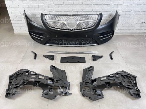 Обвес AMG Diamond (передний / задний бампер) Mercedes V Class Vito Metris W447 2014-2023