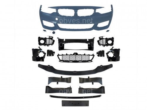 Бампер передний в сборе M пакет для BMW 4 series F32 / F33 / F36 2013-2020