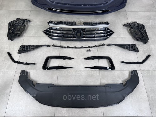 Передний бампер в сборе R-Line для Volkswagen Jetta 7 2018-2022
