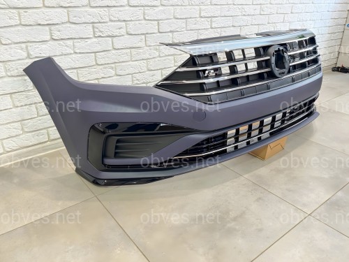 Передний бампер в сборе R-Line для Volkswagen Jetta 7 2018-2022