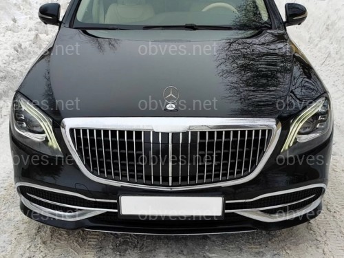 Решетка радиатора Maybach для Mercedes-Benz S-class W222 2013-2020 Решетка радиатора Maybach для Mercedes-Benz S-class W222 2013-2020