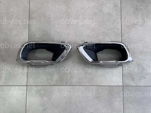 Насадки на выхлопные трубы CHROME M Paket BMW X5 G05 / X6 G06 / X7 G07 Насадки на выхлопные трубы CHROME M Paket BMW X5 G05 / X6 G06 / X7 G07