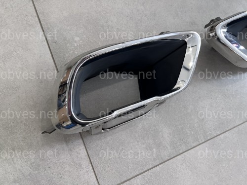 Насадки на выхлопные трубы CHROME M Paket BMW X5 G05 / X6 G06 / X7 G07 Насадки на выхлопные трубы CHROME M Paket BMW X5 G05 / X6 G06 / X7 G07