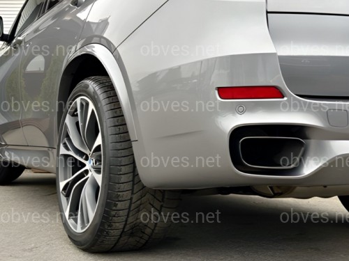 Насадки на выхлопные трубы BLACK M Paket BMW X5 F15 2014-2018